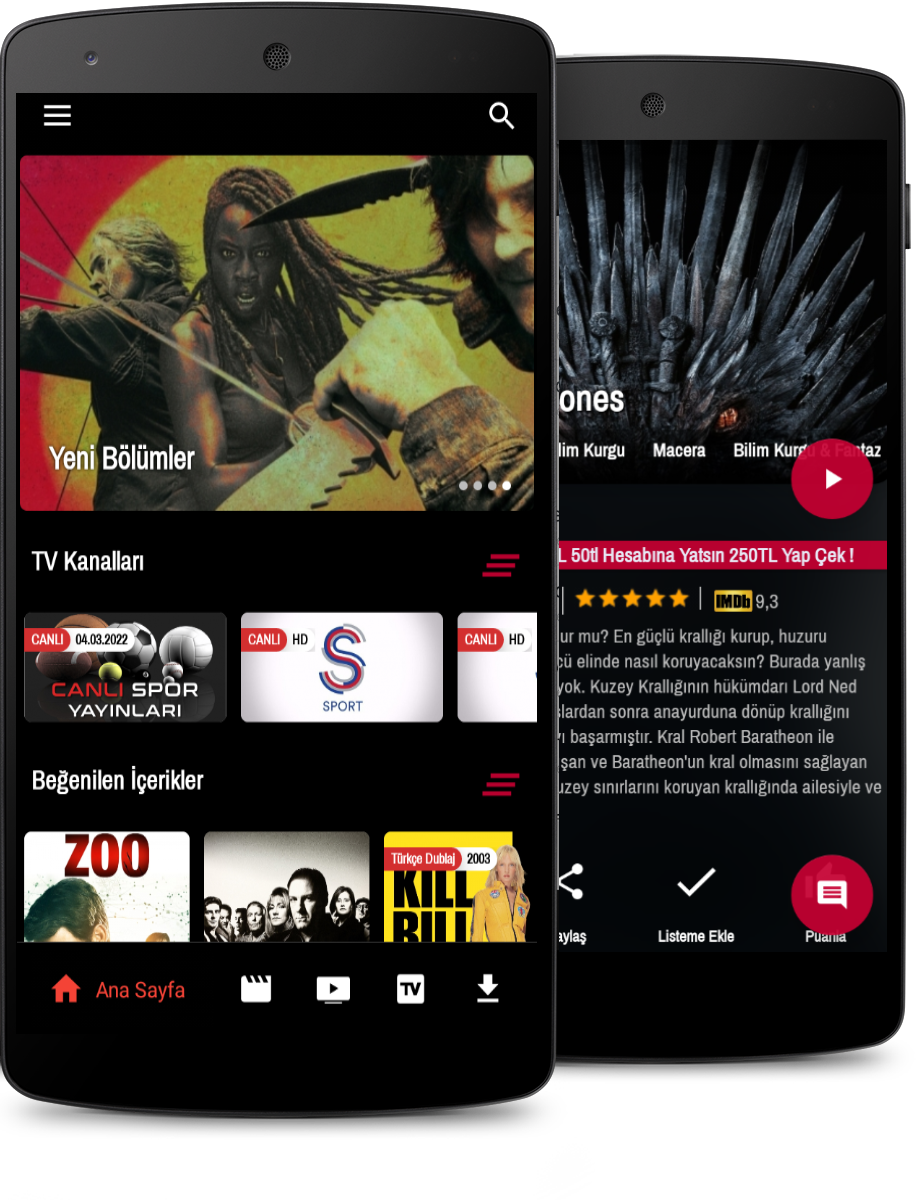 Rec TV Uygulama Görseli - Ücretsiz Canlı TV, Film, Dizi İzle